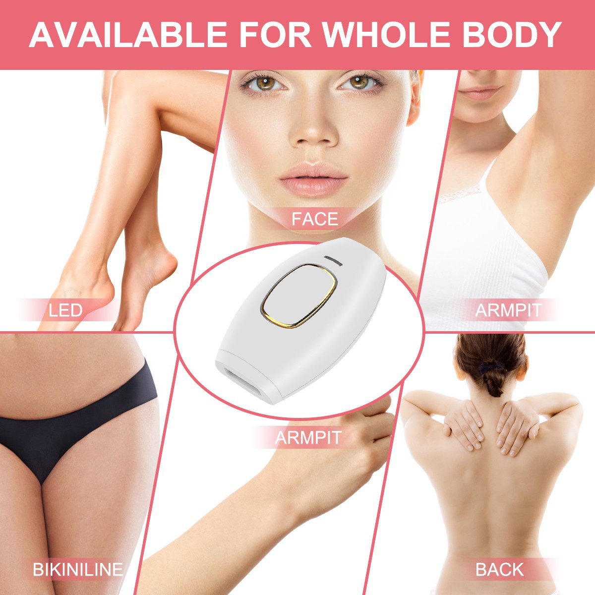 Zanve ICE IPL Hair Removal Handsetc