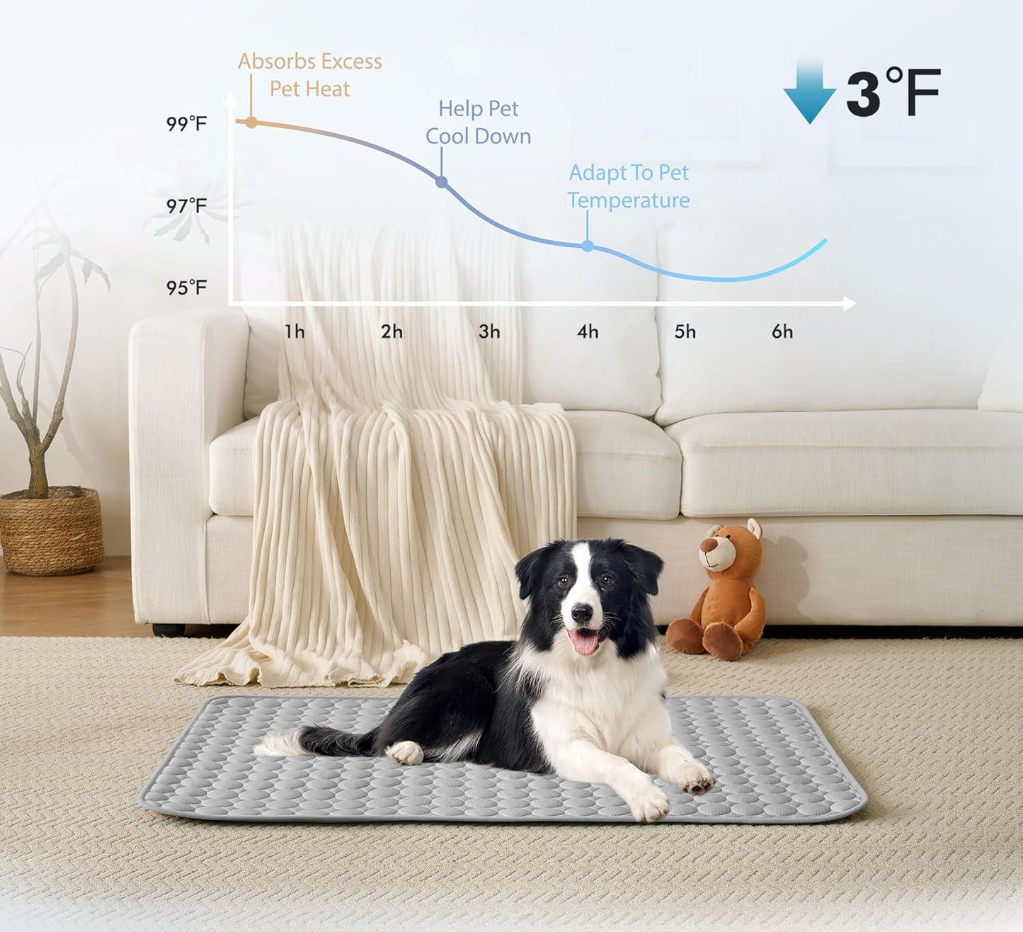 🐾Dog Cooling Mat🔥 BUY 1 GET 1 FREE
