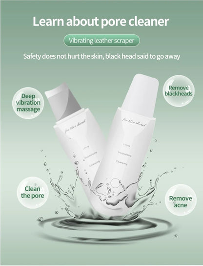 Deep Vibrate Facial Skin Scrubber & Blackhead Remover