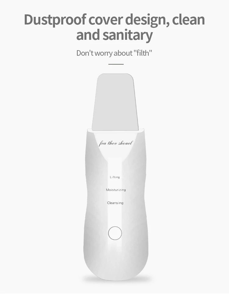 Deep Vibrate Facial Skin Scrubber & Blackhead Remover