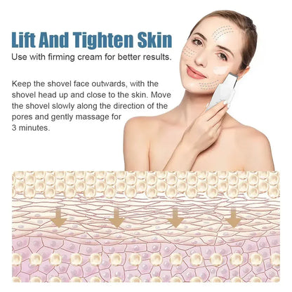 Deep Vibrate Facial Skin Scrubber & Blackhead Remover