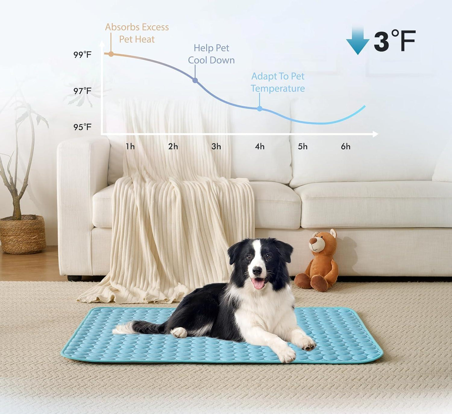 🐾Dog Cooling Mat🔥 BUY 1 GET 1 FREE