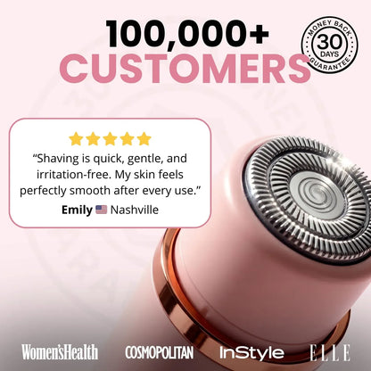 2-in-1 Painless Dual-Head Waterproof Electric Trimmer