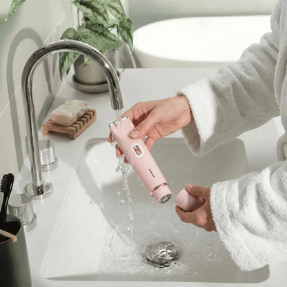 2-in-1 Painless Dual-Head Waterproof Electric Trimmer
