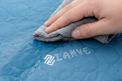 Zanve Logo on Cooling Mat